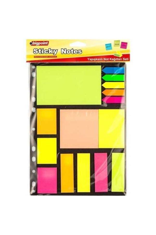 Bigpoint Bp825 Yapıskanlı Not Kagıtları Setı 15 Parca - Image 1