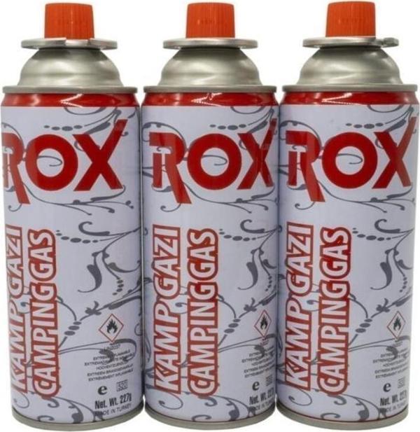 Rox Kamp Ocak Gazı Valfli Kartuş 227gr - 3 Adet - Image 1