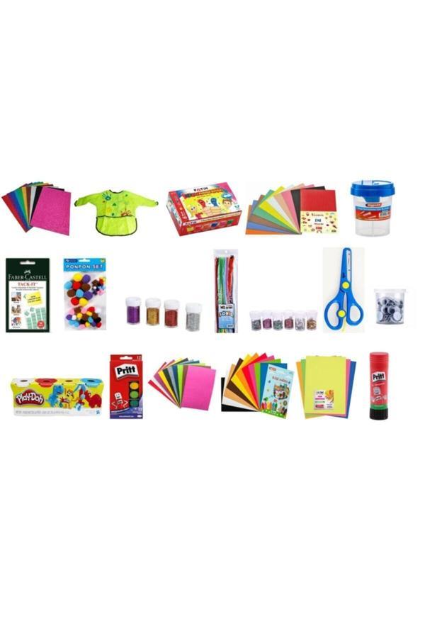 Pritt Okul Kırtasiye Seti Anaokulu Kreş Seti 17 Parça - Image 1