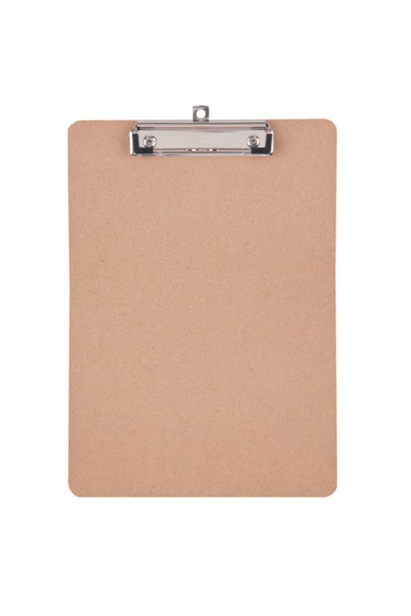 Comix Işık Kapaksız Sekreterlik Ahşap Desenli A4 - Image 1