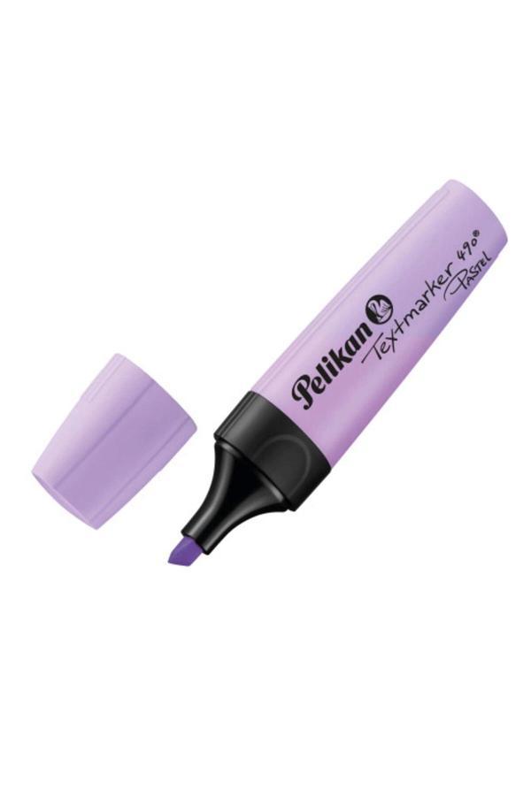 Pelikan 490 Fosforlu Kalem Pastel Renkler Mor - Image 1