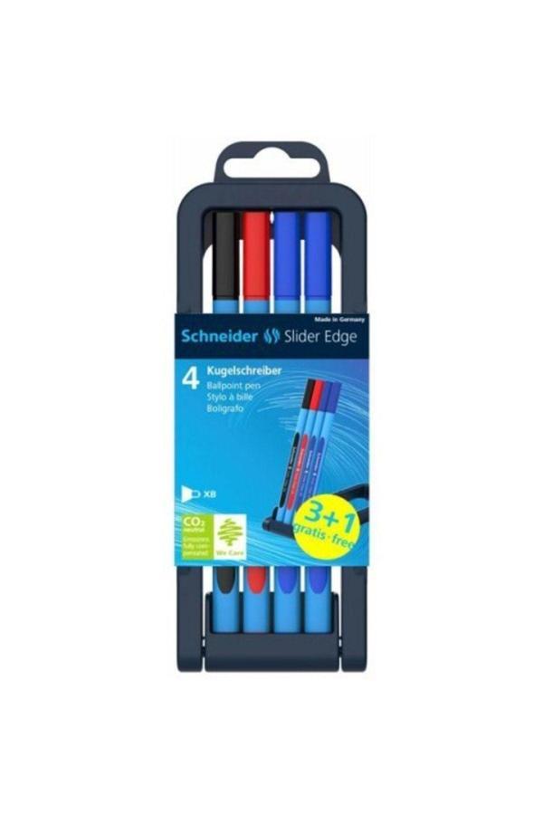 Schneıder Slider Edge Xb Tükenmez Kalem 4 Lü Set - Image 1