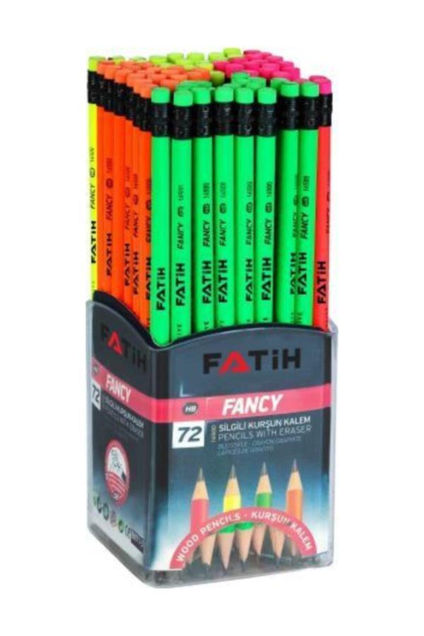 Fatih Fancy Yuvarlak Silgili Kurşun Kalem 72'Li - Image 1