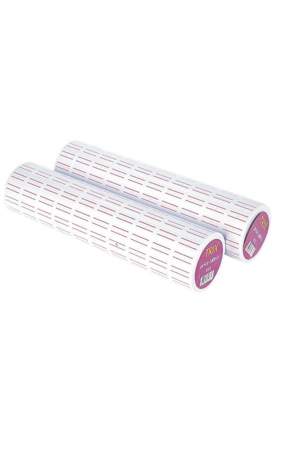 Trix Beyaz Fiyat Etiketi 10Lu Paket - Image 1