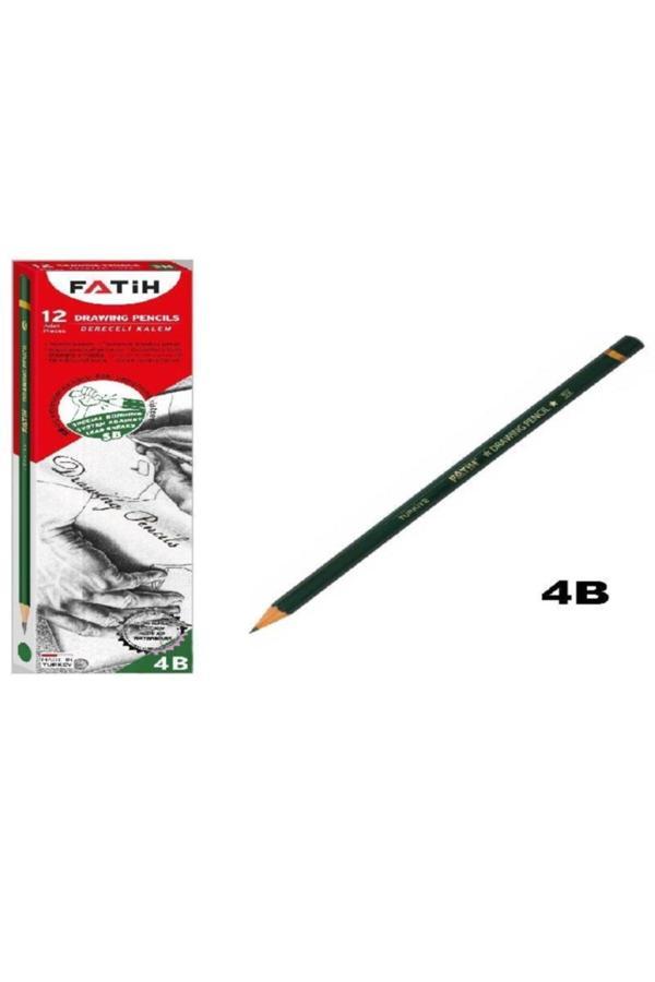 Fatih Kurşun Kalem Dereceli 4B 12'Li - Image 1