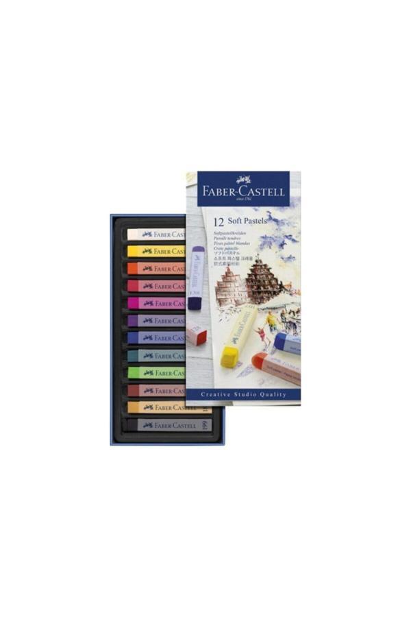 Faber Castell Soft Pastel Toz Pastel 12Li - Image 1