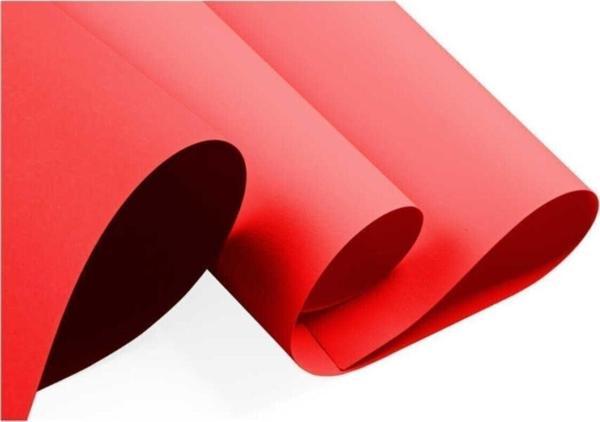 Kika Fon Kartonu. 50X70 Cm. Kırmızı. 10 Adet. - Image 1