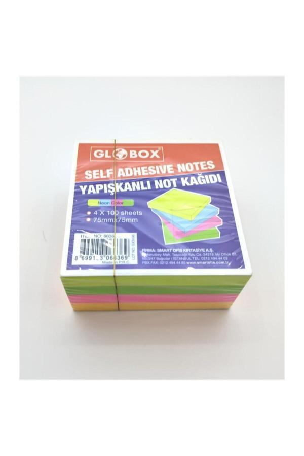 Globox Yaprak Neonl Renk Not Kağıdı 6636 - Image 1