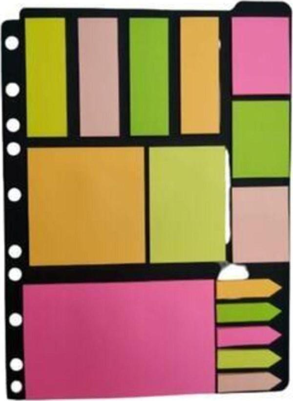 3A Paste Notes Post-İt Seti (Klasöre Takılabilir) Not Kağıdı Index - Image 1