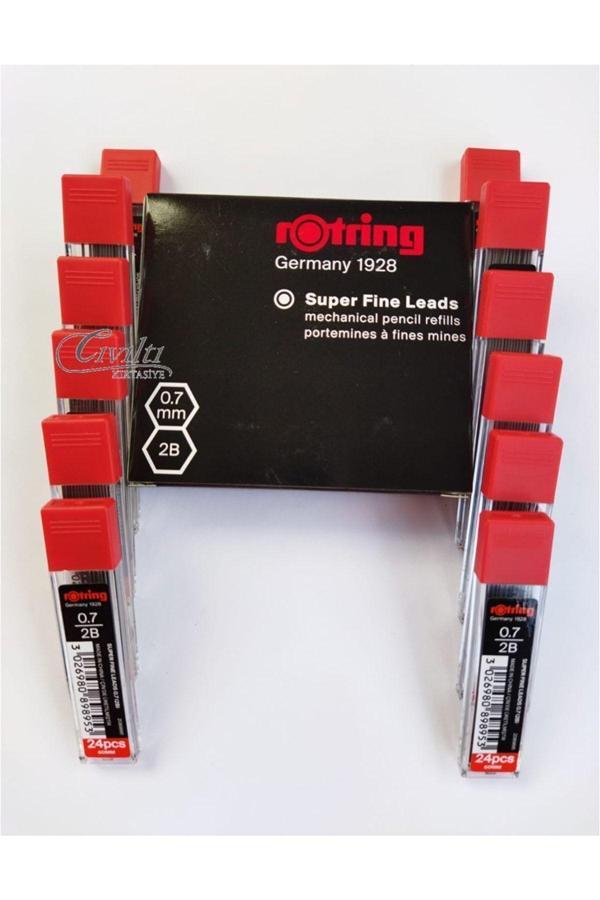 Rotring 0.7 2B Uç 12 Adet - Image 1