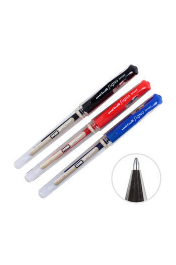 Uni-Ball Uni Imza Kalemi Jel Um-153 3'Lü 3 Renk - Image 1