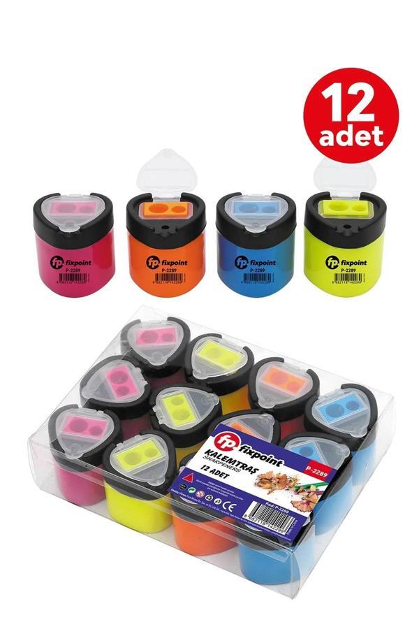 Fixpoint Kalemtraş 2Li Üçgen, Siyah Kpk P-2289 - Image 1