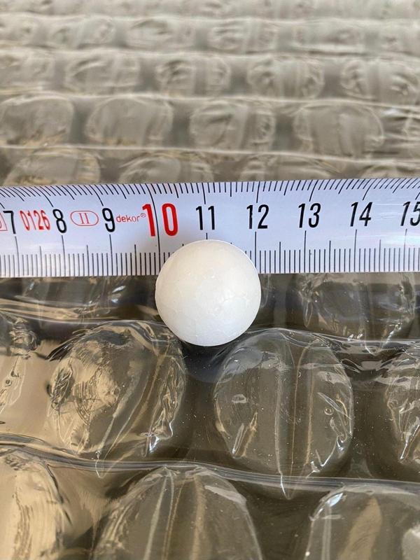 Kika 2 Cm Çapında 100Lü Strafor Köpük Top - Image 1