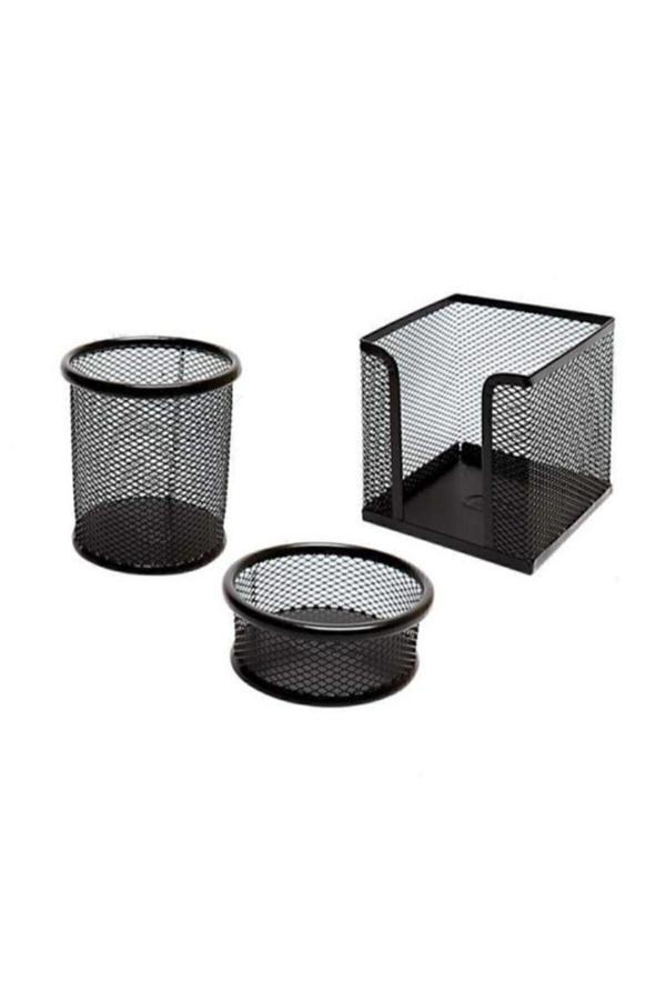 Drt Metal 3 Lü Kalemlik Seti Siyah - Image 1