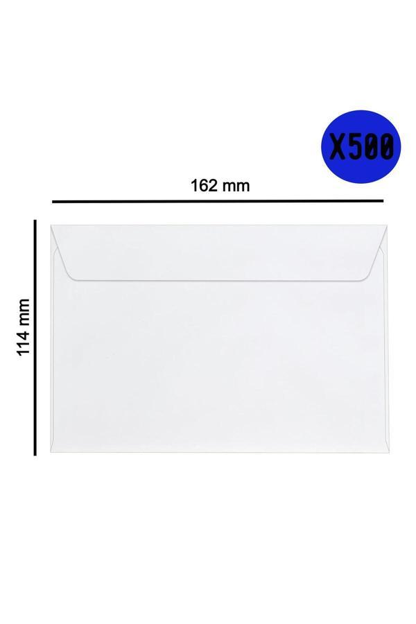 Oyal Kare Beyaz Mektup Zarfı(Gloria) 114X162 Mm 70 Gr Silikonlu 500 Lü(1 Koli) - Image 1