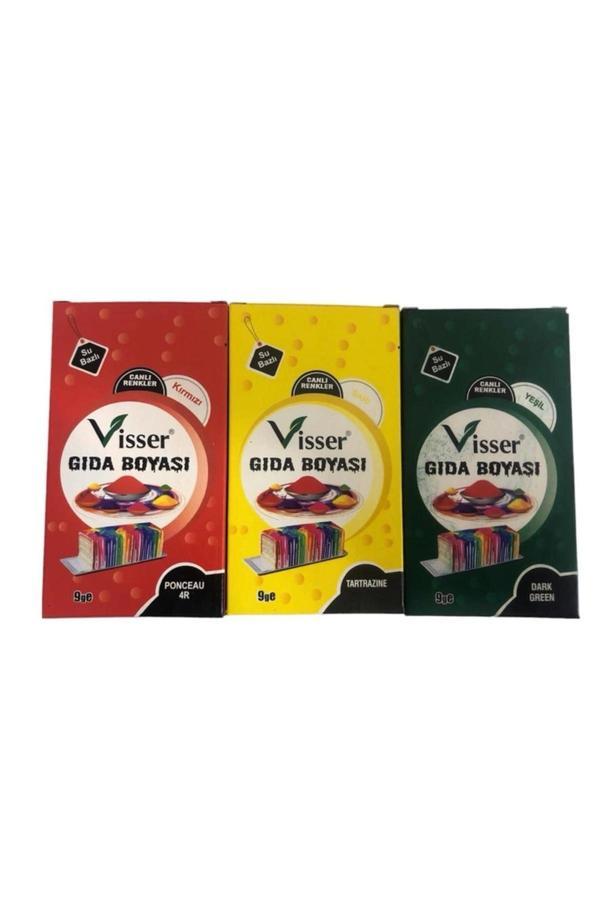 Alisverisdevi Alışveriş Devi Toz Gıda Boyası Seti 3'Lü G.B Gıdaboyası-9 - Image 1