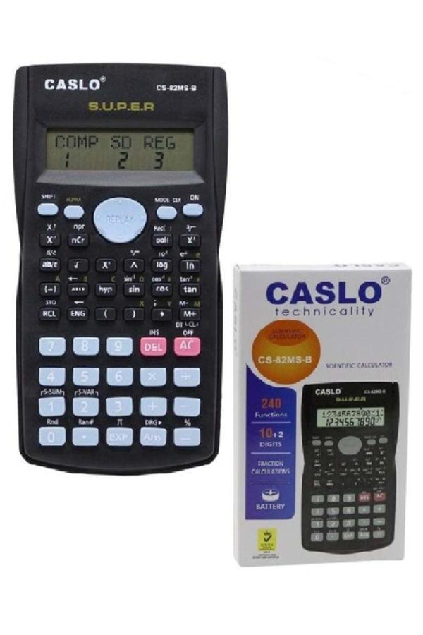 Caslo Csl Hesap Makinası Cs 82 Ms-A 240 Fonksiyon 10+2 Hesap Makinası - Image 1