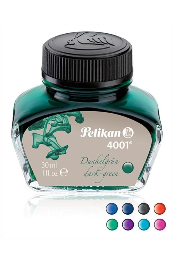 Pelikan Dolma Kalem Mürekkebi 30 Ml Yeşil Dark Green Dolma Kalem Mürekkebi - Image 1