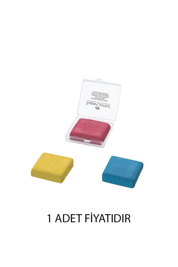 Faber Castell Plastik Kutulu Hamur Silgi Renkli - Image 1