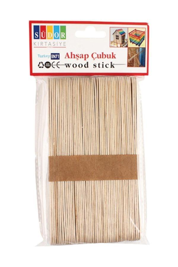 Südor Bs71 Ahşap Çubuk Büyük Dondurma Çubuğu 50 Li Çx - Image 1