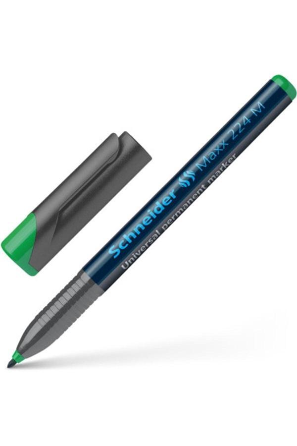 Schneıder Maxx 224 Permanent Asetat Kalemi M Uç - Yeşil - Image 1