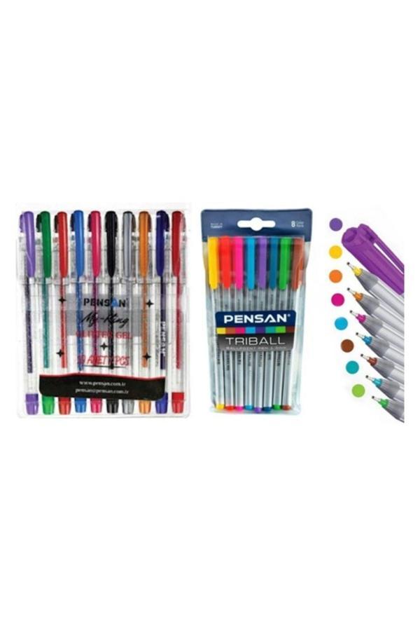 Pensan Simli Ve Tükenmez Kalem Seti - Image 1