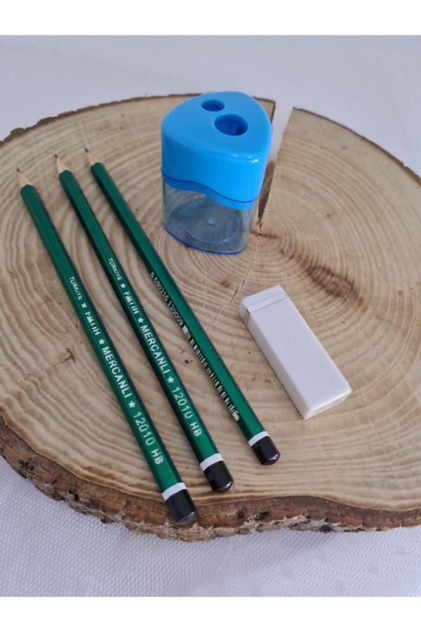 Fatih Kurşun Kalem, Kalem Traş, Silgi Set - Image 1