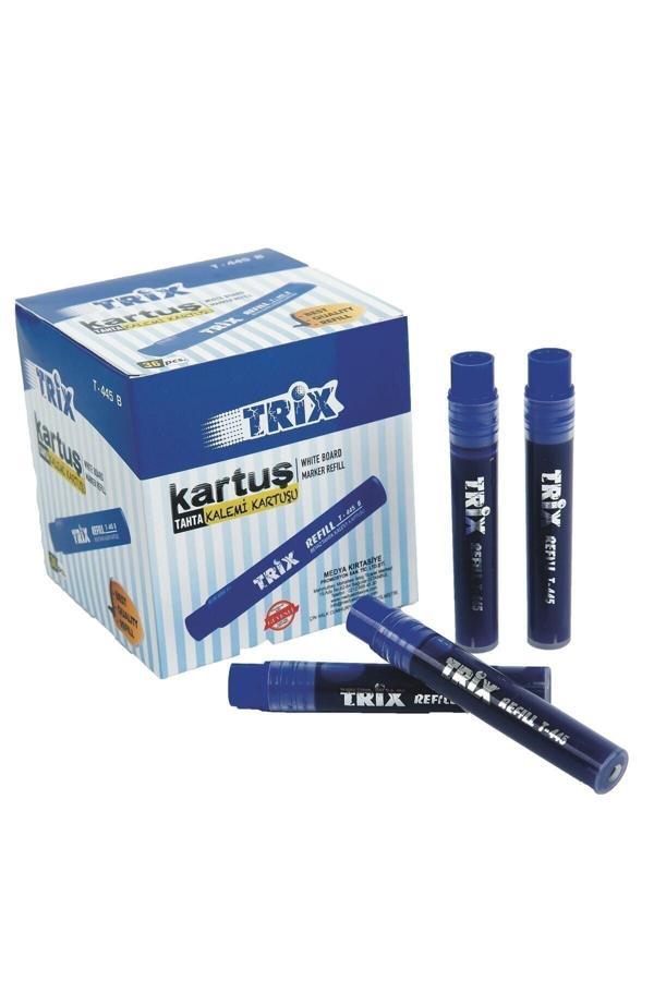 Trix Tahta Kalemi Kartuşu Yedeği Mürekkebi Mavi 36 Adet - Image 1