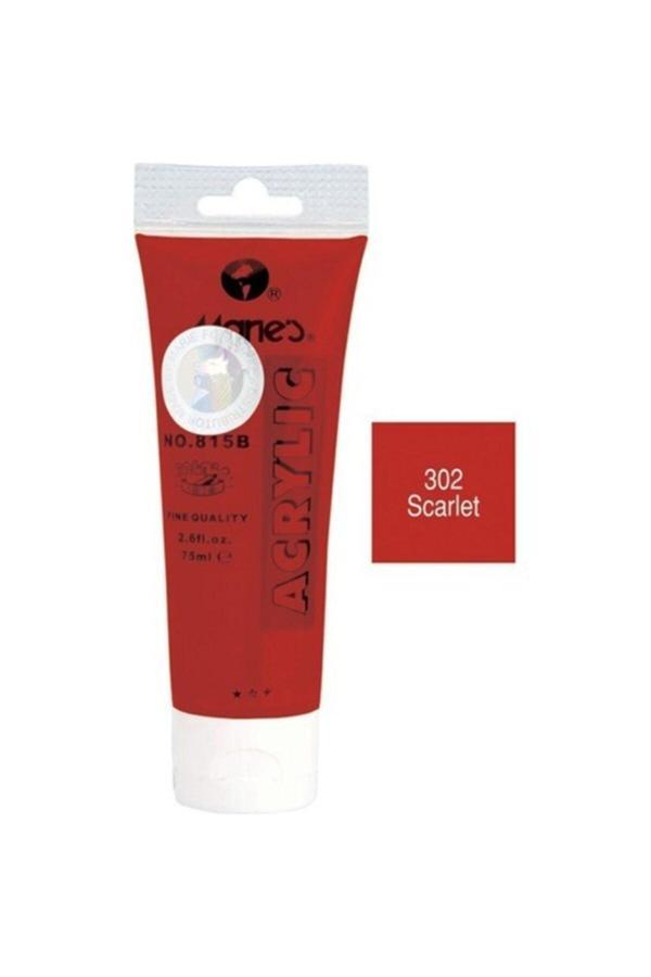 Maries Akrilik Boya 75 Ml Scarlet 815-302 Mrmar0145 (1 Adet) - Image 1