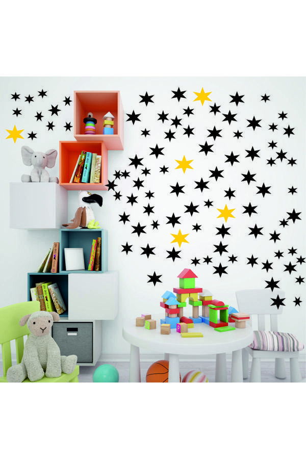 Dekor Treni Çocuk-Bebek Odası Yıldız Seti - Image 1