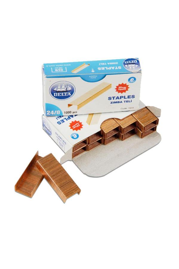 Delta Zımba Teli 1000 Li 35 Syf 24/8 Sarı 1521 Tekli Paket - Image 1