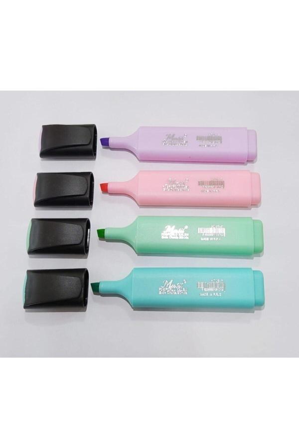 Masis Pastel Fosforlu Kalem 4 Renk 4'Lü Paket (Y) - Image 1
