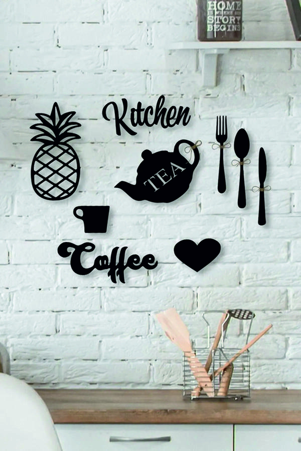 İlk Hediyem Kıcthen Coffee Mutfak Dekor Süs Seti - Image 1