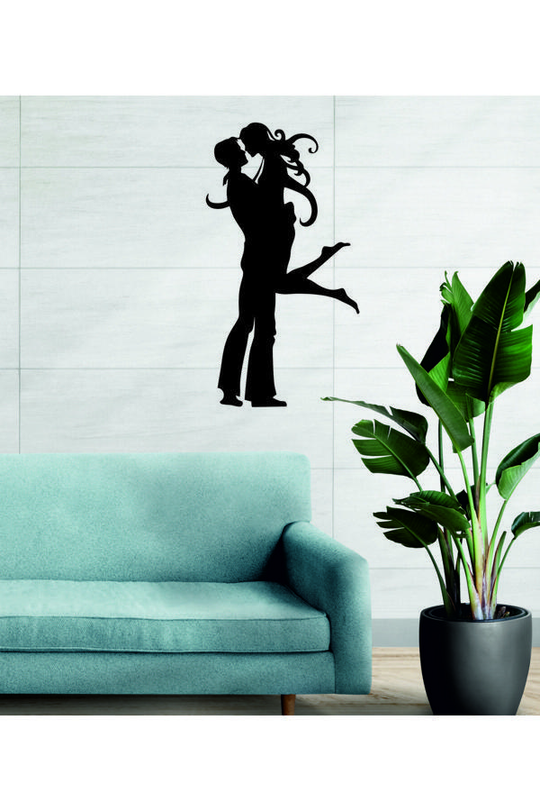 Dekor Treni Sevgili Dekoratif Ahşap Duvar Dekoru - Image 1