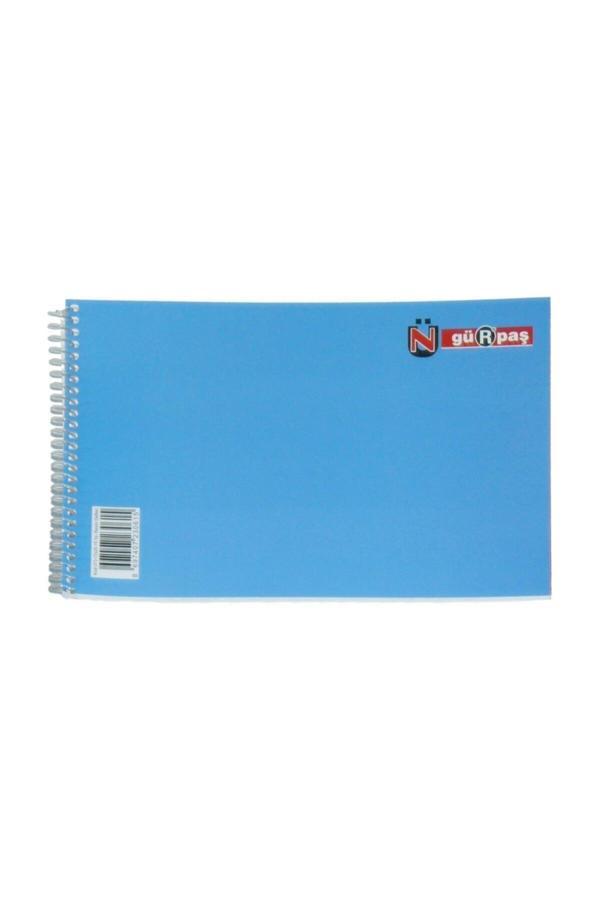 Gürpaş Sipralli Resim Defteri Karton Kapak 17X25 15Yp - Image 1