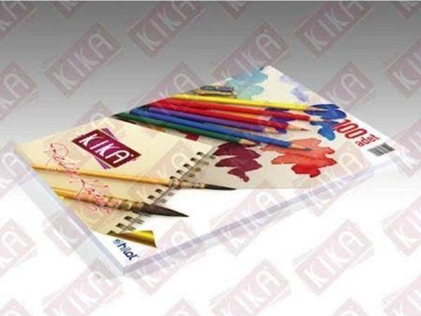 Kika 100 Adet Resim Kağıdı 50 X 70 - Image 1