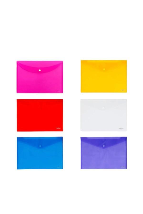 Noki A4 Çıtçıtlı Dosya A4 Karışık ( 6 Renk ) - Image 1