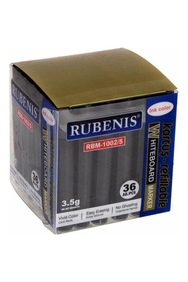 Rubenis Siyah Tahta Kalemi Kartuş 36'Lı - Image 1