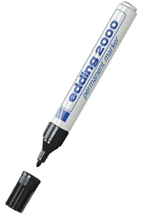 Edding Eddıng E-2000 Siyah Permanent Markör Kalem - Image 1