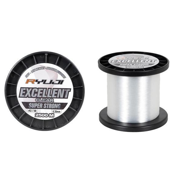 Ryuji Excellent Clear 2500m Monofilament Misina 0,40mm - Image 1
