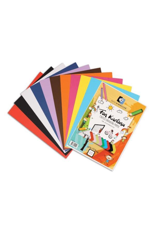 Alex Schoeller 10 Renk 35*50 C 120 Gr Fon Kartonu - Image 1