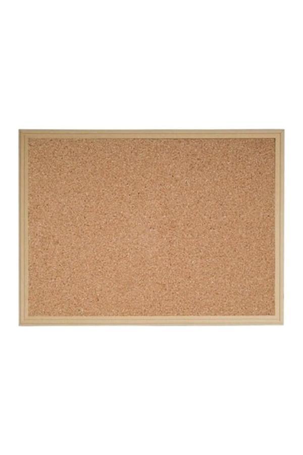 İnter 30X45 Ahşap Çerçeveli Mantar Pano - Image 1