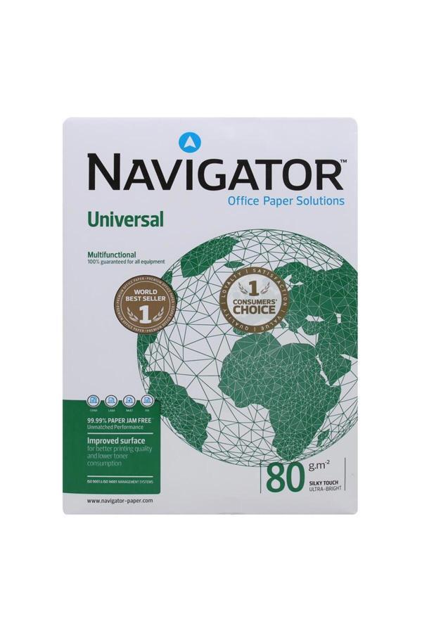 Navigatör Navigator A4 Fotokopi Kağıdı 80 Gr. 1 Paket 500 Sayfa - Image 1
