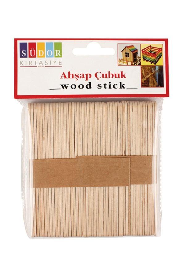 Südor Bs68 Ahşap Çubuk Küçük Dondurma Çubuğu 50 Li - Image 1