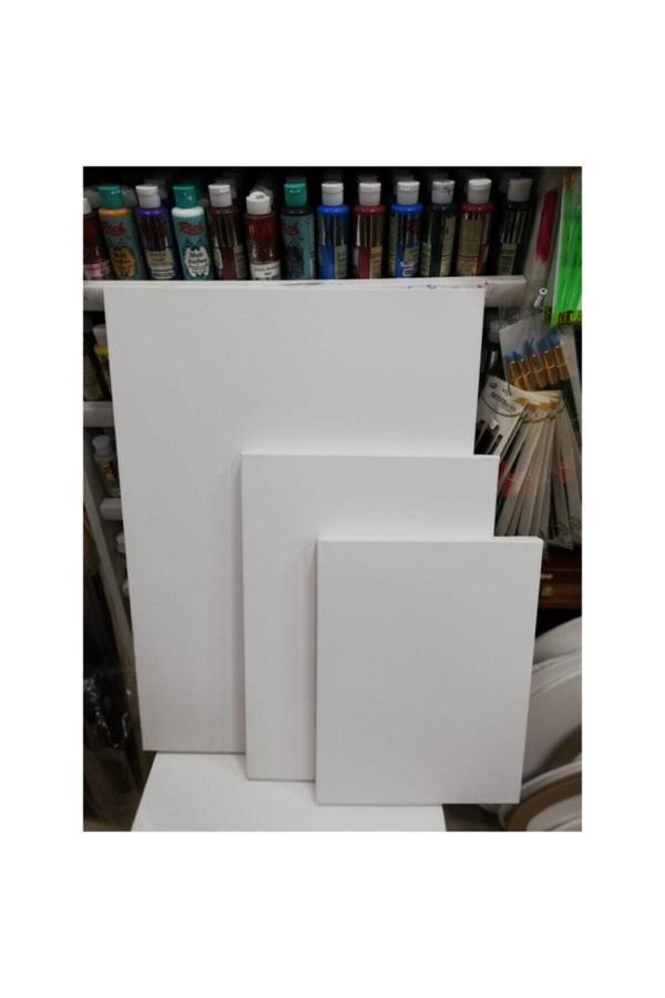 Öykü Beyaz Tuval 20X20 Cm - Image 1