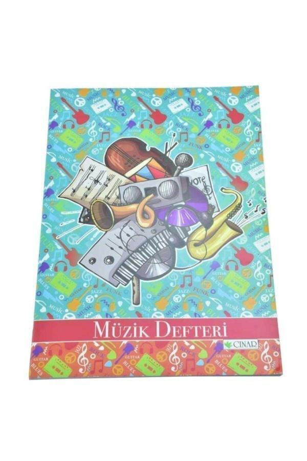 3 Çınar Müzik Defteri Büyük Boy 30X21Cm 30 Yaprak - Image 1