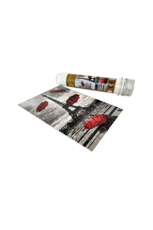 Gold Puzzle 99 Parça Eyfel Kulesi Ve Uçuşan Şemsiyeler Mikro Puzzle / - Image 1