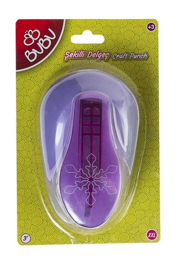 Bubu Büyük Şekilli Delgeç Kar Tanesi Xxl Basım Çapı 7.6 Cm - Image 1