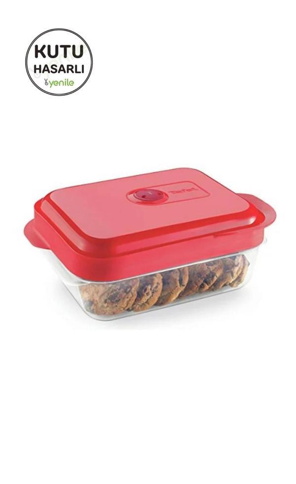 Tefal MasterSeal 1 L Dikdörtgen Saklama Kabı - Image 1