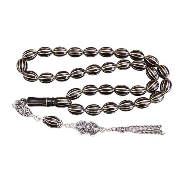 12'li Karpuz Yarma Gürcü Taşı Tesbih Lt1423 - Image 1